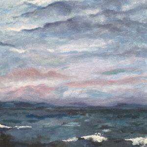 Stormy sea
