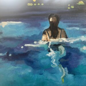 swimming on my own